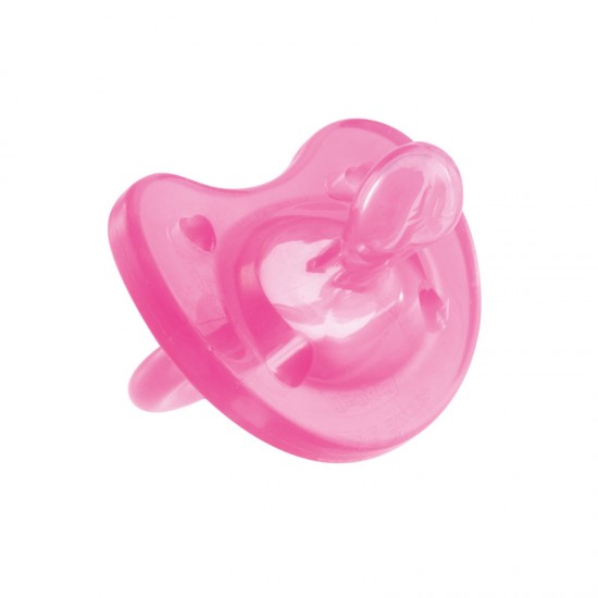 All Silicone Pacifier PHYSIO PINK 16-36M + All Silicone Pacifier PHYSIO PINK 16-36M +