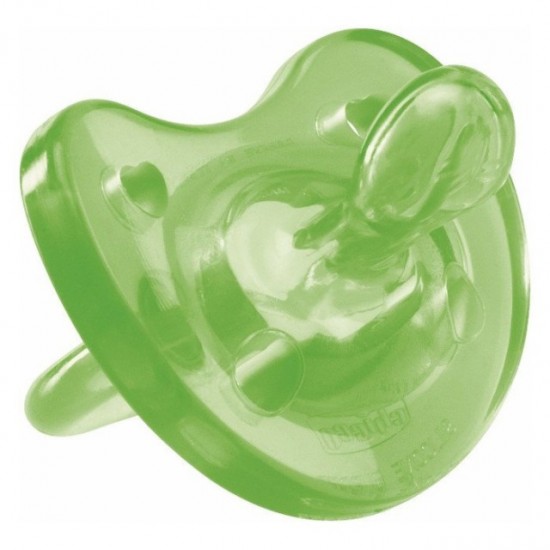 All silicone pacifier Green 16-36m +