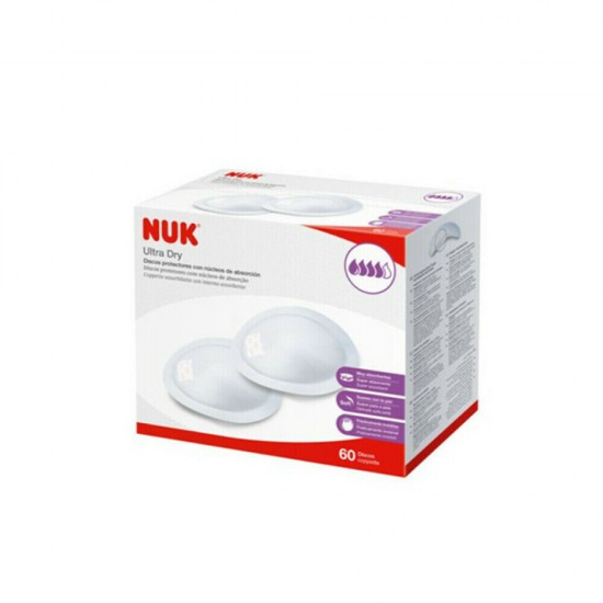 NUK Breast Pads Ultra Dry 60 Pcs
