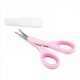 Safety Scissors With Pink Case