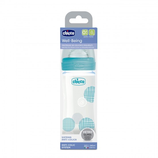 Ciel Glass Baby Bottle 240ml Ciel Glass Baby Bottle 240ml