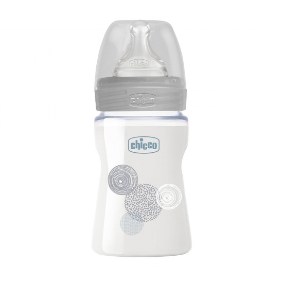 Unisex Glass Baby Bottle 150ml Unisex Glass Baby Bottle 150ml