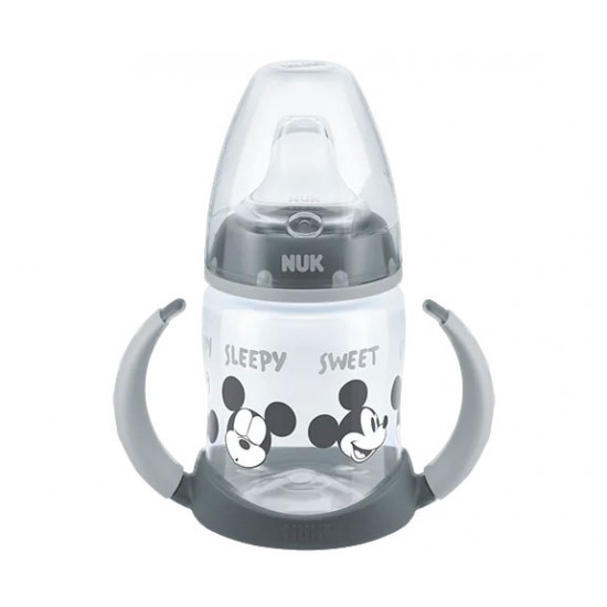 Educational Baby Bottle With Handles 6-18M 150ml In 2 Colors Educational Baby Bottle With Handles 6-18M 150ml In 2 Colors