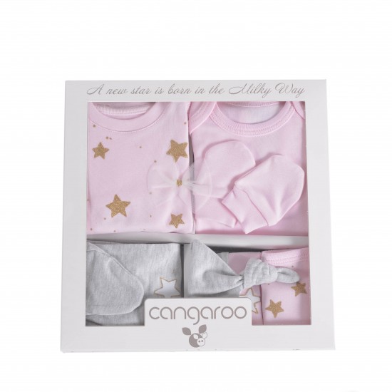 Newborn Set 5 Pcs Star Girl