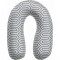 Nursing/Pregnancy Pillow Standard Honey Comb Grey