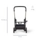 Stroller Electa Quattro Chelsea Grey Με Cab Stroller Electa Quattro Chelsea Grey Με Cab