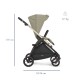 Stroller Electa Quattro Chelsea Grey Με Cab Stroller Electa Quattro Chelsea Grey Με Cab