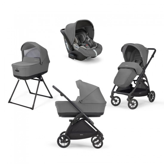 Stroller Electa Quattro Chelsea Grey Με Cab Stroller Electa Quattro Chelsea Grey Με Cab