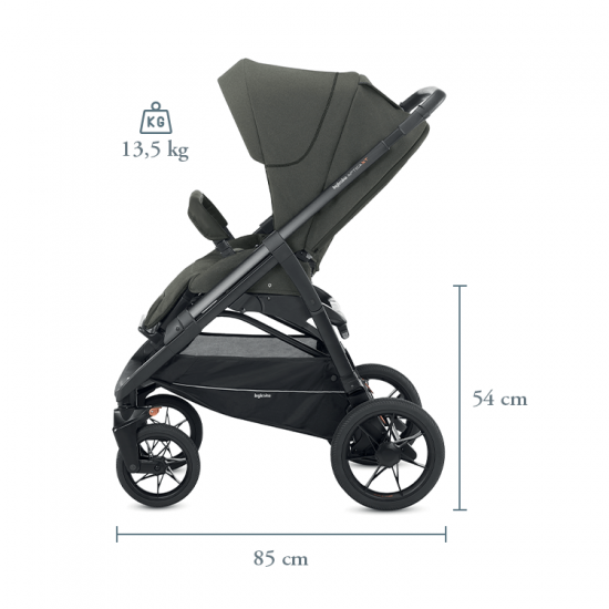 Inglesina Full Kit System Aptica XT Quattro με Darwin Sequoia Green Inglesina Full Kit System Aptica XT Quattro με Darwin Sequoia Green