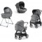 Inglesina Stroller Aptica Quattro System Kensington Gray