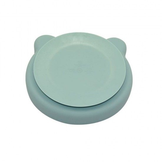 B-Suction plate Bear Blue B-Suction plate Bear Blue