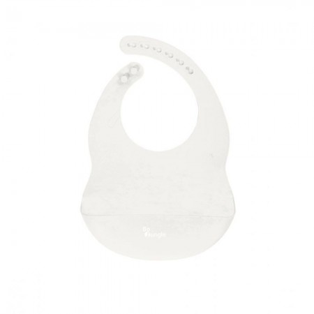 Gray Silicone bib