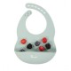 Blue Silicone bib Blue Silicone bib