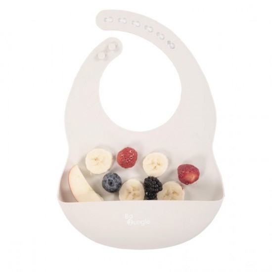 Gray Silicone bib Gray Silicone bib