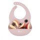 Silicone Bib Pink Silicone Bib Pink