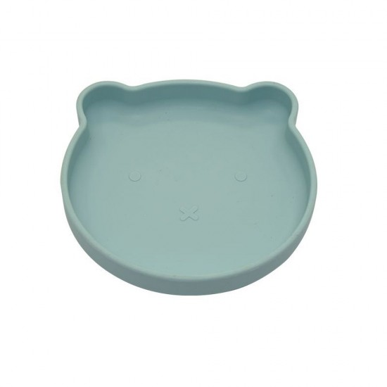B-Suction plate Bear Blue B-Suction plate Bear Blue
