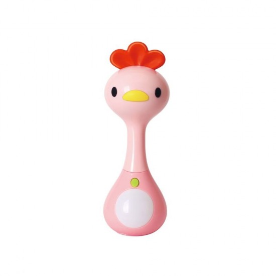 B-Light & Music Rattle Chicken B-Light & Music Rattle Chicken