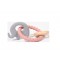 B-Rattle Rings Elephant Pink
