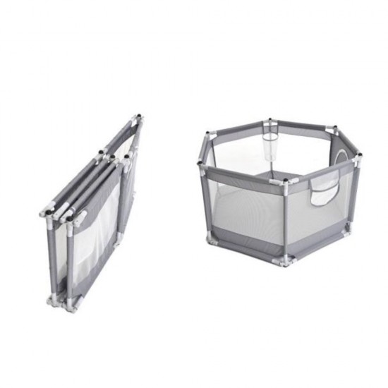 Playpen Playground 2 In 1 Grey Playpen Playground 2 In 1 Grey