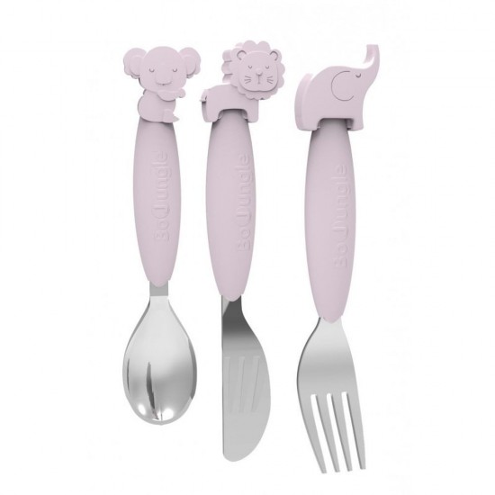 Bo Jungle B-Spoon Set Metallic Pink Bo Jungle B-Spoon Set Metallic Pink