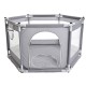 Playpen Playground 2 In 1 Grey Playpen Playground 2 In 1 Grey