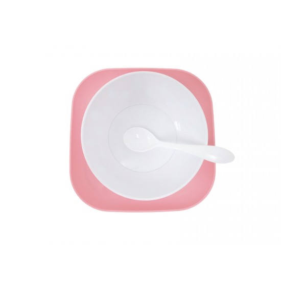3-Piece Dining Table Pink 3-Piece Dining Table Pink