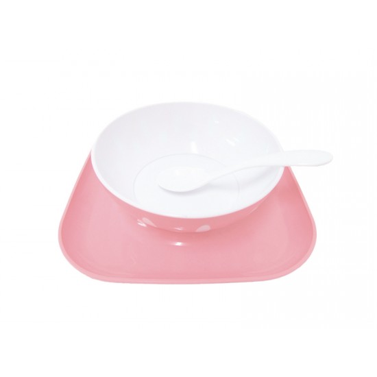 3-Piece Dining Table Pink 3-Piece Dining Table Pink