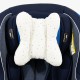 Pillow For Stroller & Car Seat Grey Stars Pillow For Stroller & Car Seat Grey Stars
