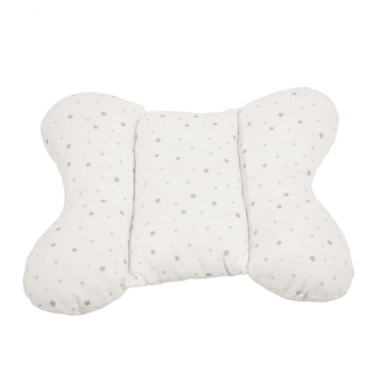Pillow For Stroller & Car Seat Grey Stars Pillow For Stroller & Car Seat Grey Stars