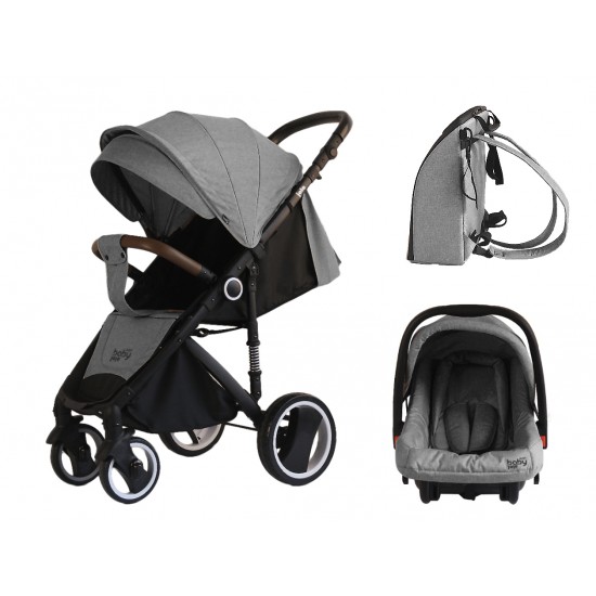 Jole Stroller 2 in 1 Grey Jole Stroller 2 in 1 Grey
