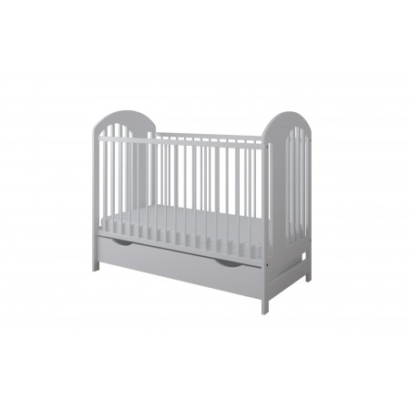 Pumba Bed With Drawer White