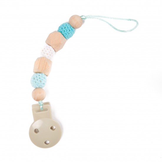 B-Pacifier Chain Blue B-Pacifier Chain Blue