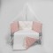 Baby Dowry Set 3 pcs. Pink