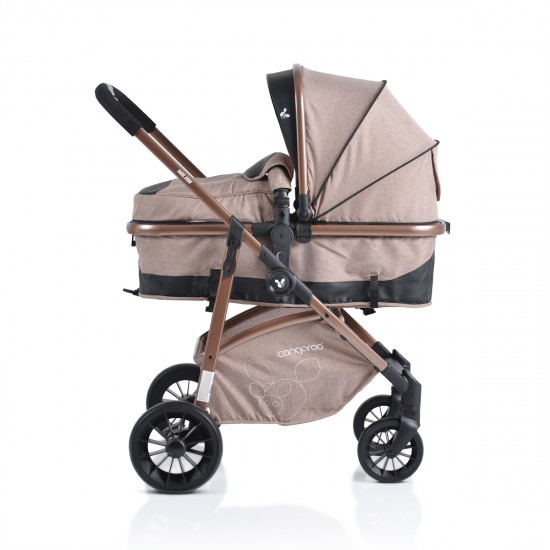 Beige stroller on sale