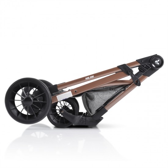 Baby Stroller Milan Grey Baby Stroller Milan Grey