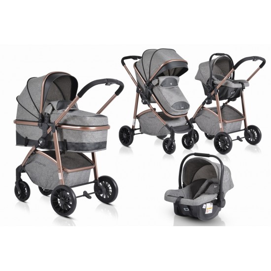 Baby Stroller Milan Grey