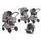 Baby Stroller Milan Grey