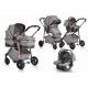 Baby Stroller Milan Grey Baby Stroller Milan Grey