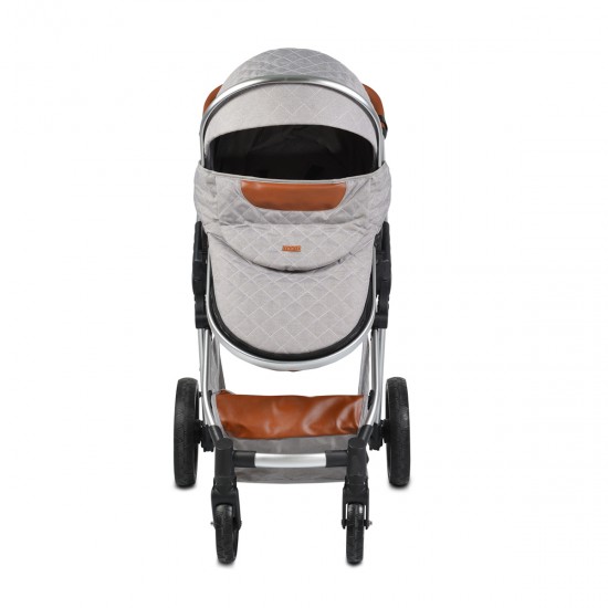 Baby Stroller 3 in 1 Alma Light Grey