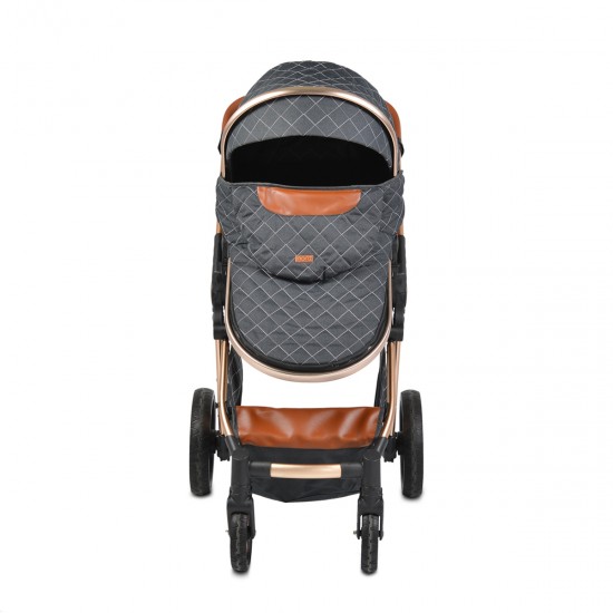 Baby Stroller 3 in 1 Alma Black Baby Stroller 3 in 1 Alma Black