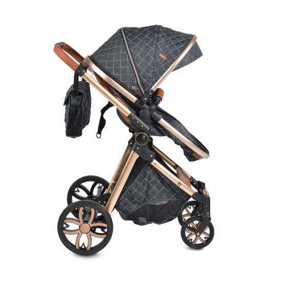 Baby Stroller 2 in 1 Alma Black
