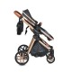Baby Stroller 3 in 1 Alma Black Baby Stroller 3 in 1 Alma Black