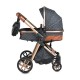 Baby Stroller 3 in 1 Alma Black