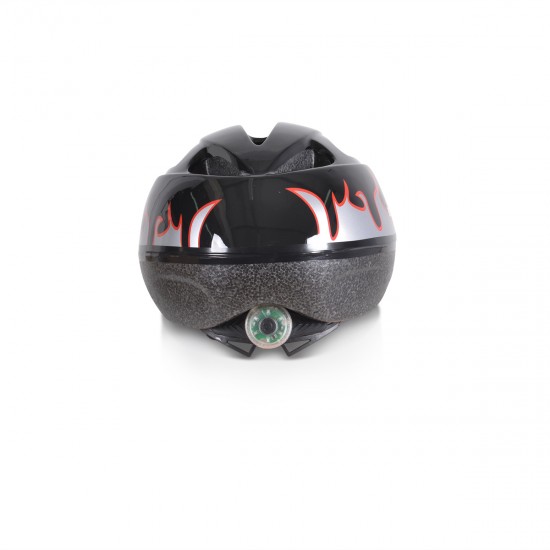 Bicycle Helmet Y03 Black Fire Bicycle Helmet Y03 Black Fire