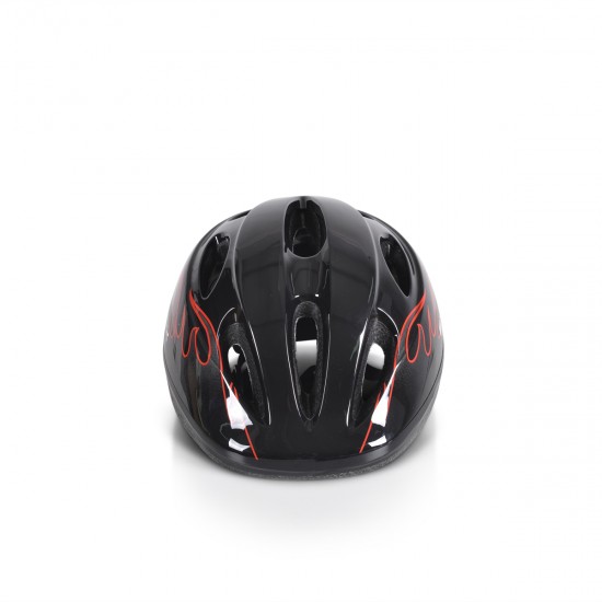 Bicycle Helmet Y03 Black Fire Bicycle Helmet Y03 Black Fire
