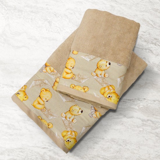 Towel set Sailor Bear Beige 2τεμ. Towel set Sailor Bear Beige 2τεμ.