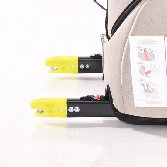 Car Seat Harmony Isofix 9-36 kg Steel & Black Car Seat Harmony Isofix 9-36 kg Steel & Black
