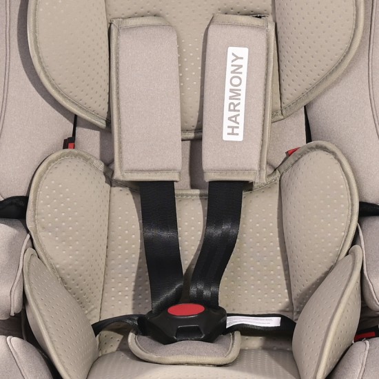 Car Seat Harmony Isofix 9-36 kg Steel & Black Car Seat Harmony Isofix 9-36 kg Steel & Black