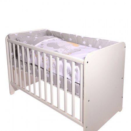 Set Smile Elephant Gray Stars