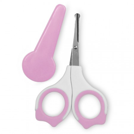 Scissors With Cover Pink